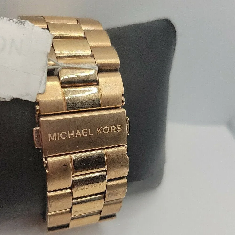Michael Kors Runway MK8096 Men's Stainless Steel Analog Dial Quartz Watch AM657